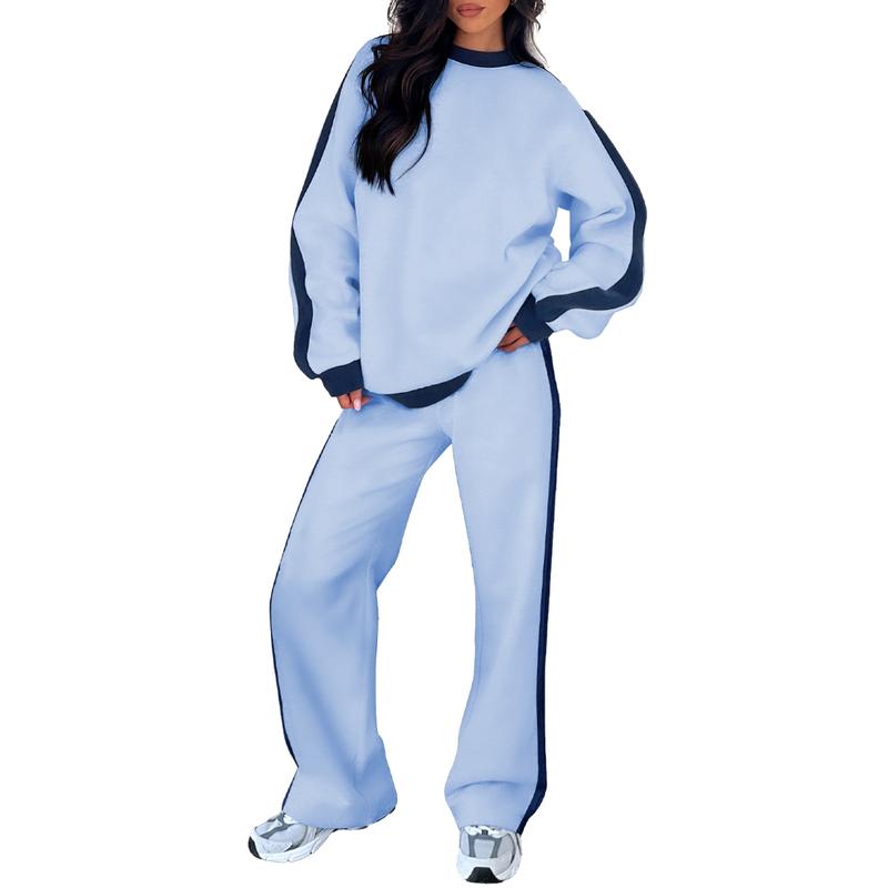 SANDI™ - Comfortable 2-Piece Lounge Set Sweatshirt & Straight Leg Pants