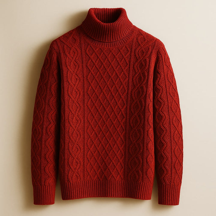 Leonidas Cotton Turtleneck Sweater
