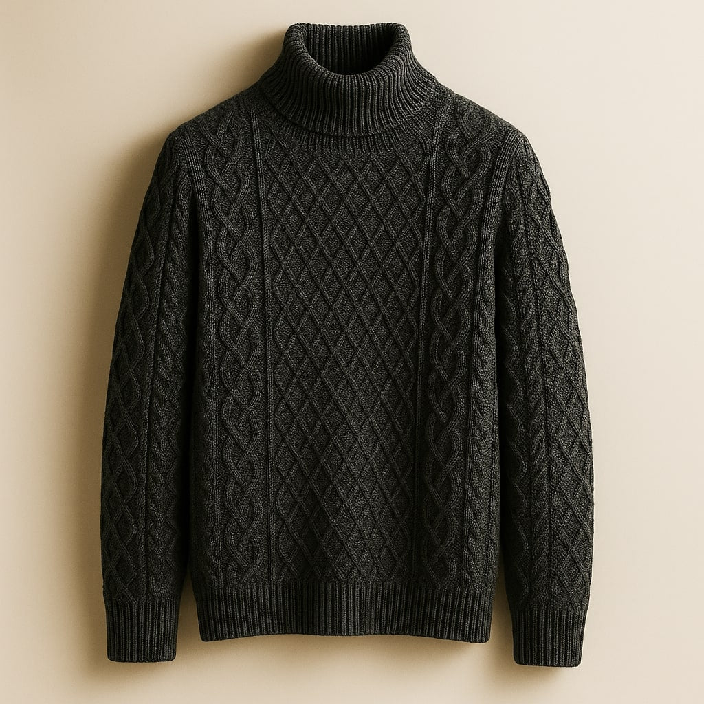 Leonidas Cotton Turtleneck Sweater