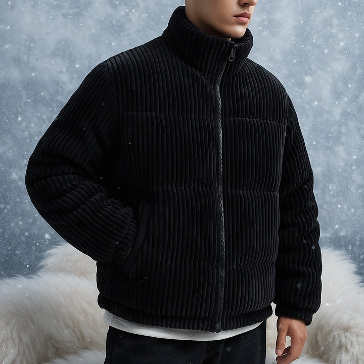 Evander Corduroy Puffer Jacket
