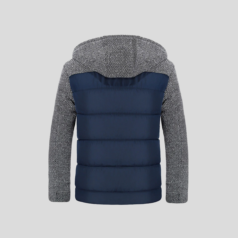 Louie | Quilted Winter Jacket with Hood