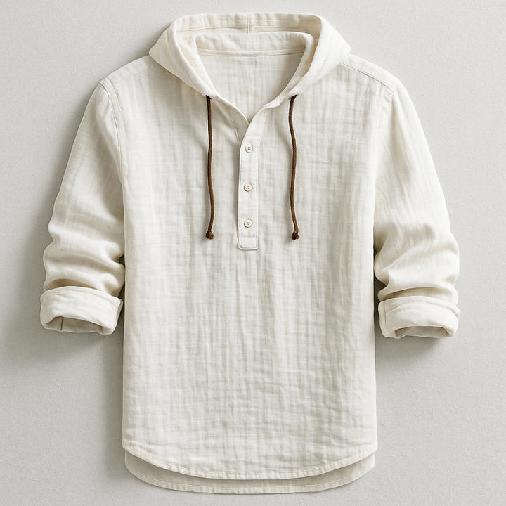 Henry | Luxury Hooded Shirt