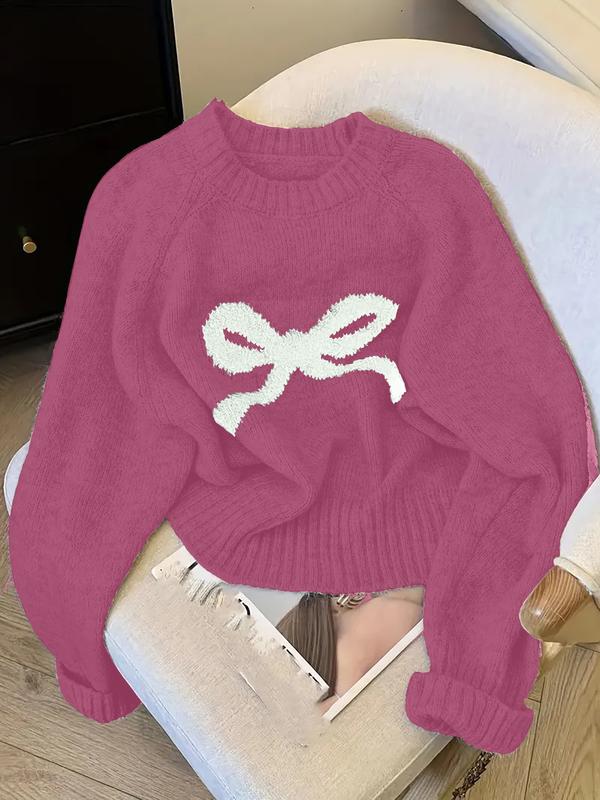 GRACIE™ - Elegant Bow Knit Sweater for Fall & Winter Fashion