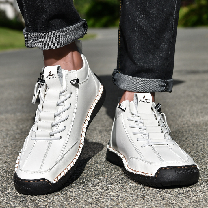 Christian™ | Men's Nubuck Shoes with Zip