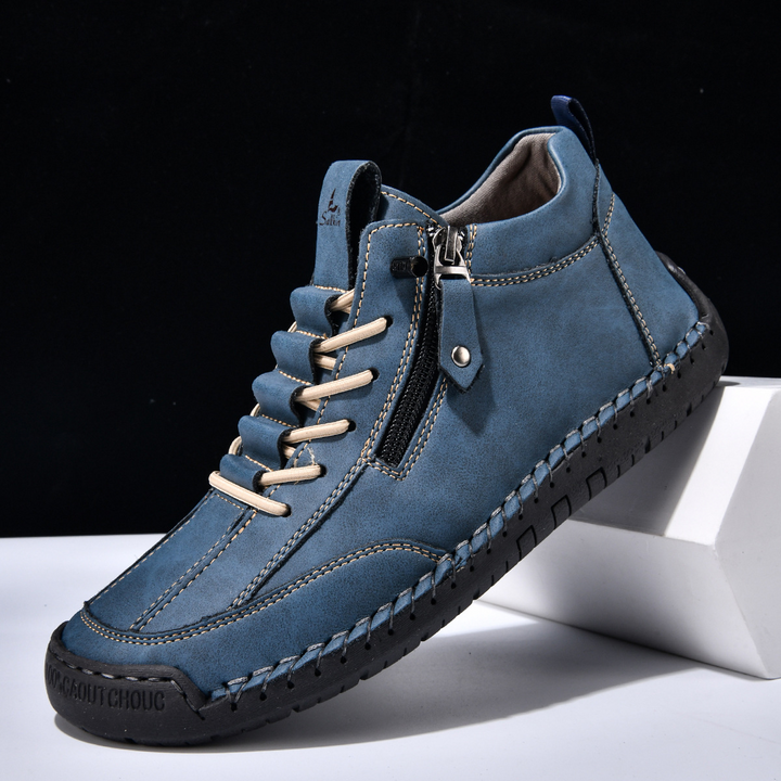 Christian™ | Men's Nubuck Shoes with Zip