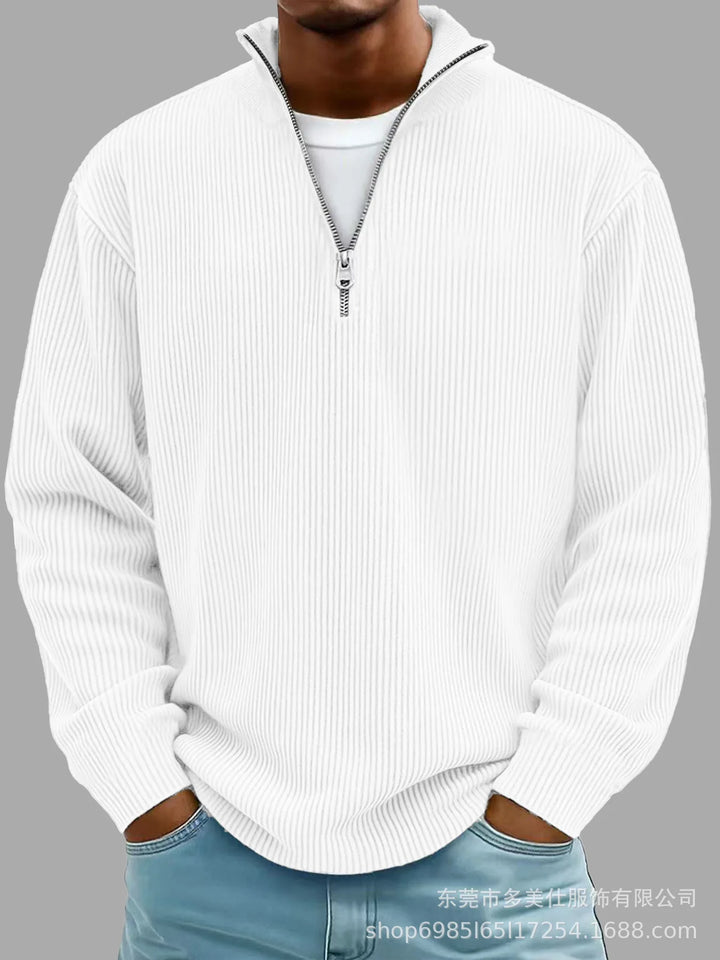 Calix™ | Modern men's jumper with half zip