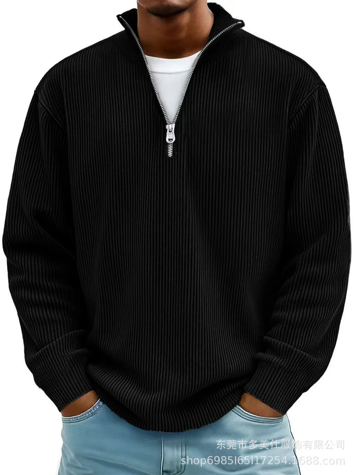 Calix™ | Modern men's jumper with half zip