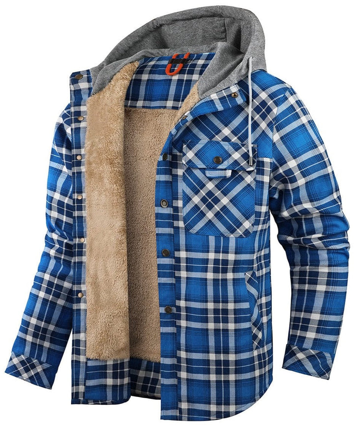 Haiden | Hooded Flannel Jacket