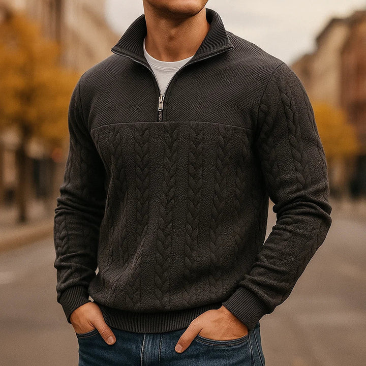 Henry | Premium Quarter Zip Sweatshirt