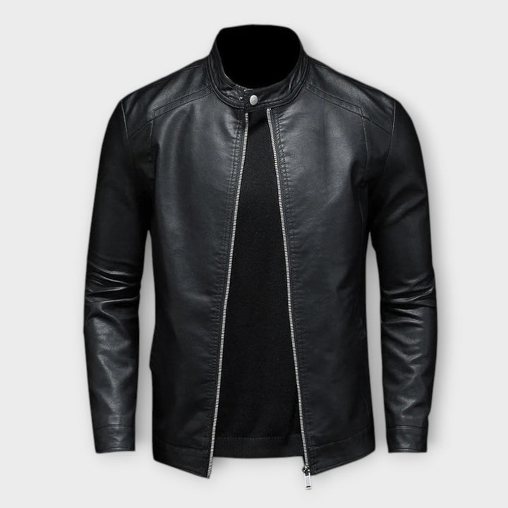 Harvey | Fitted Leather Jacket